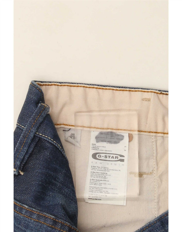Shorts jeans masculino G-Star W31 algodão azul médio