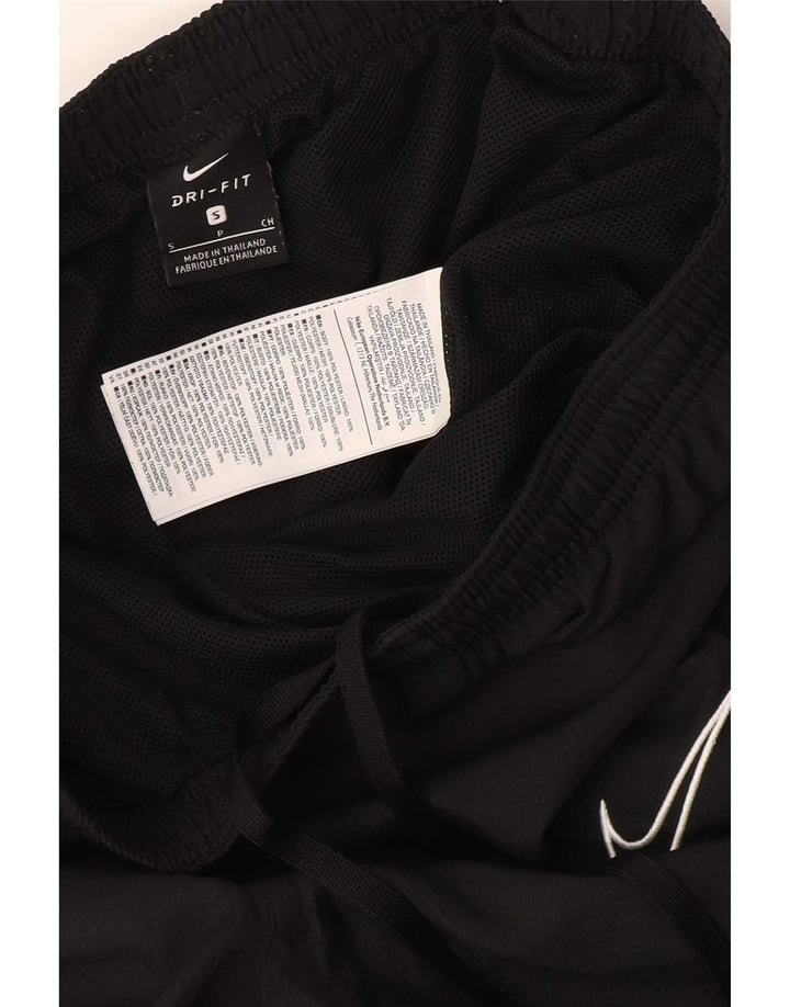 Nike Mens Dri Fit Calças de treino Joggers Pequeno Poliéster Preto