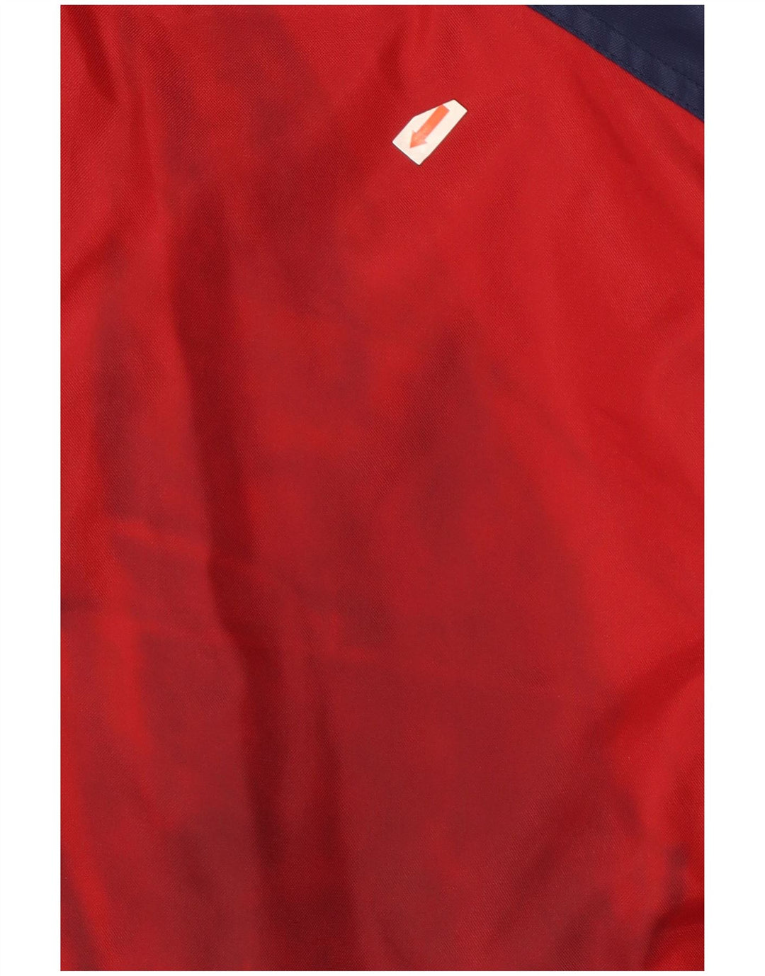 Jaqueta corta-vento masculina Umbro com capuz Reino Unido 38 bloco colorido azul marinho médio
