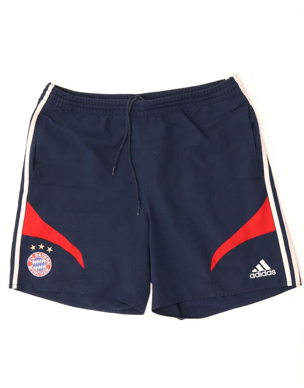 Adidas Masculino FC Bayern Munchen Sport Shorts XL Azul Marinho Colorblock
