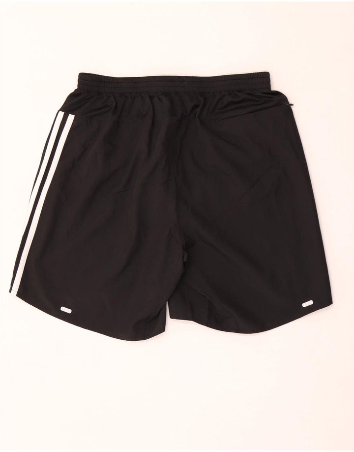 Adidas Womens Climalite Sport Shorts UK 12 Médio Preto Poliéster