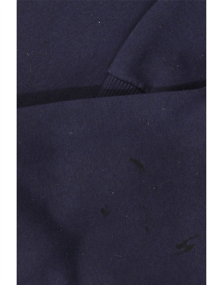 Suéter gráfico feminino UMBRO Reino Unido 14 poliéster azul marinho médio