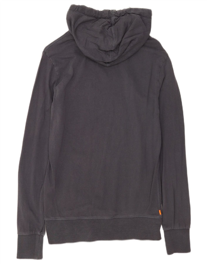 Superdry Mens Graphic Hoodie Jumper Médio Algodão Preto