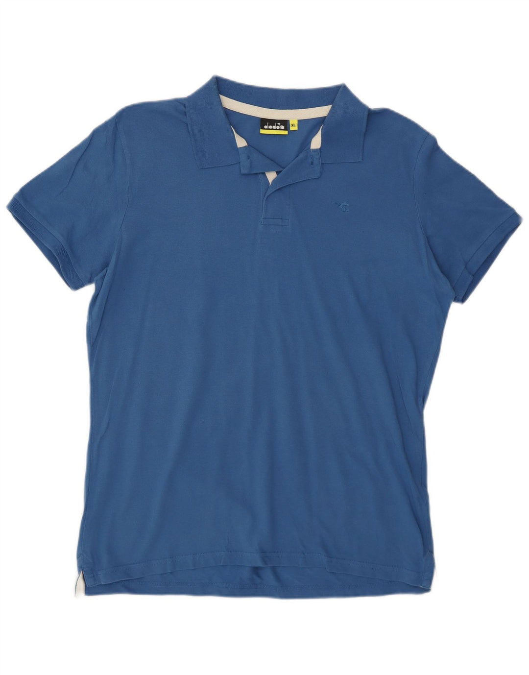 Camisa polo masculina DIADORA XL algodão azul