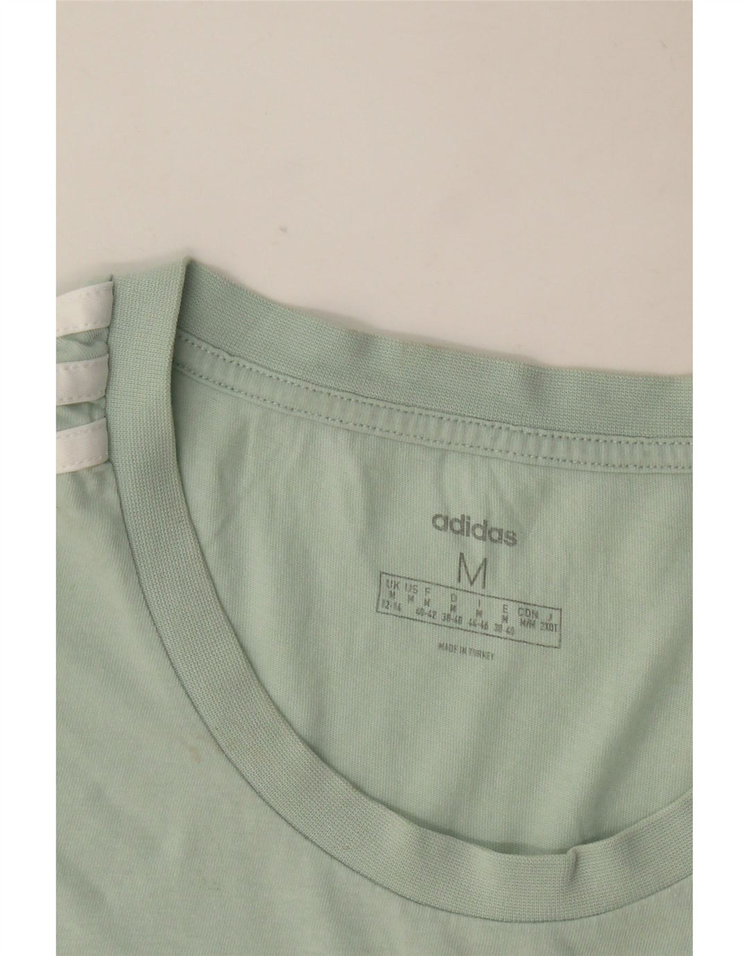 Camiseta Adidas Feminina Top UK 12/14 Verde Médio