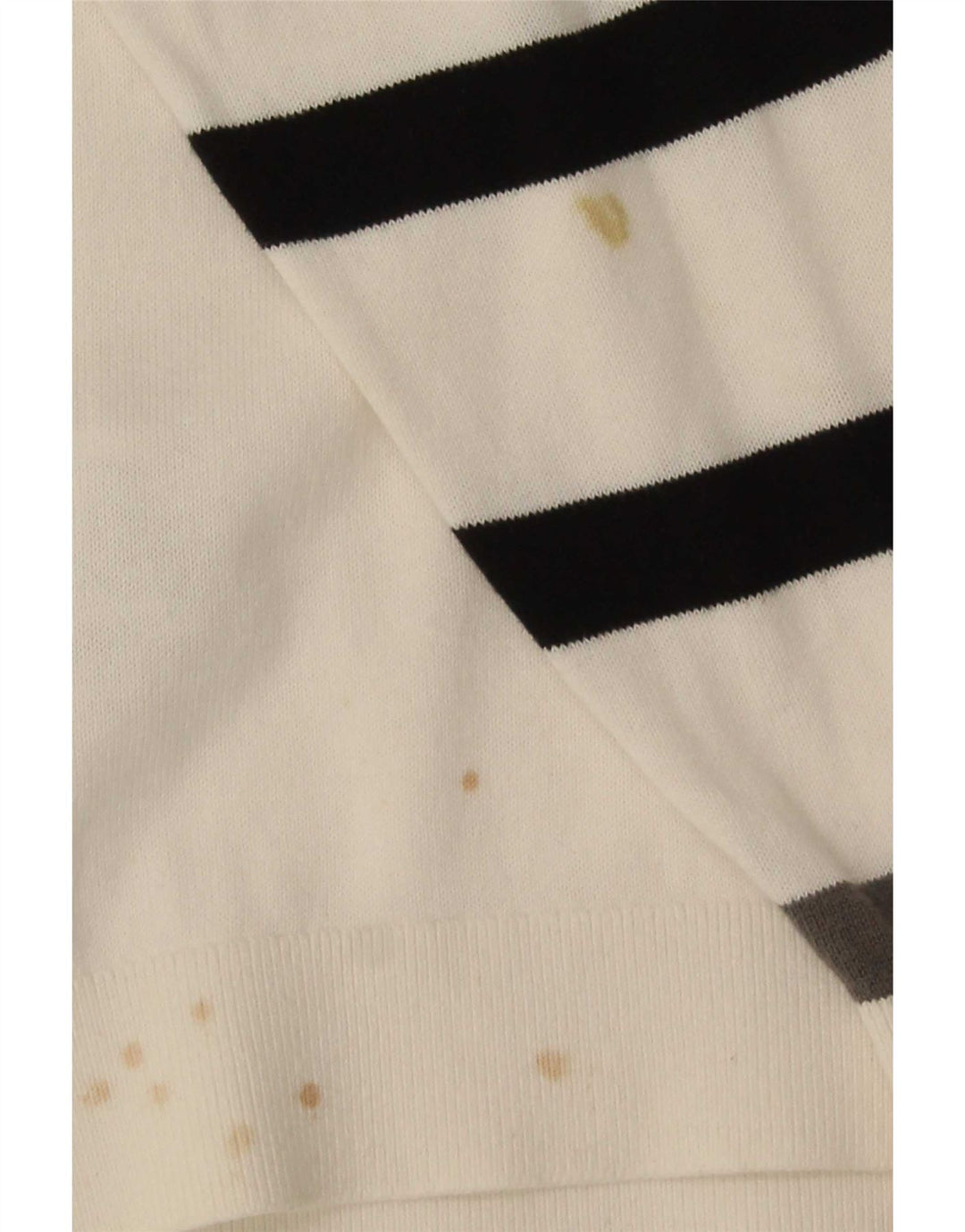 Suéter masculino Puma com zíper e gola alta de algodão listrado branco grande