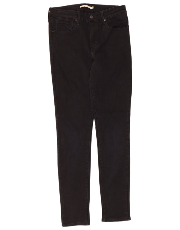 Calça jeans feminina Levi's 721 High Rise Skinny W29 L30 algodão preto
