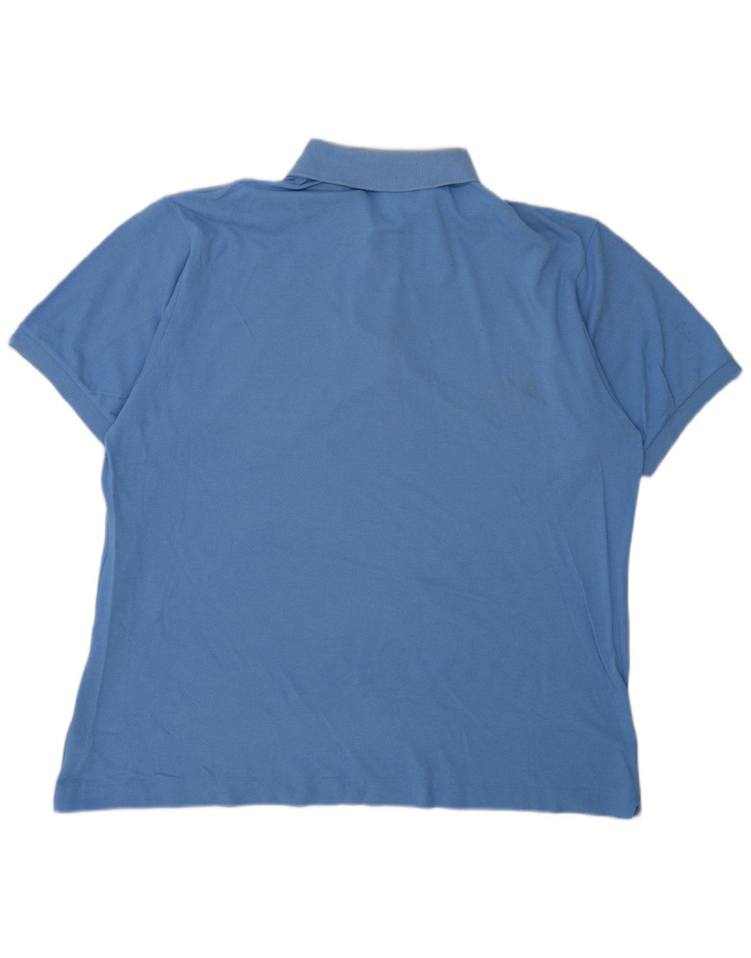 Camisa polo masculina LACOSTE tamanho 6 XL algodão azul