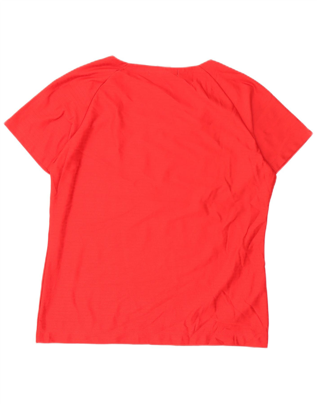 Camiseta feminina Nike US 12/14 grande poliéster vermelho