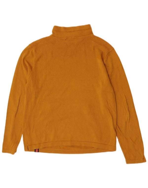 Suéter Zara Boys com gola tartaruga 13-14 anos algodão amarelo