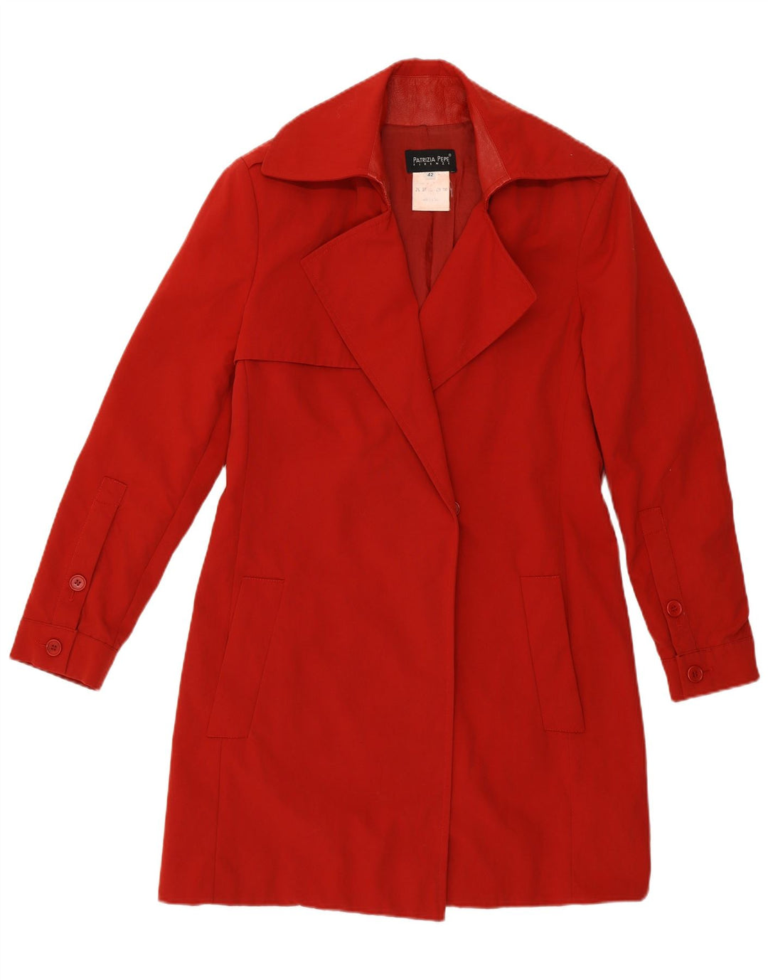 Sobretudo feminino Patrizia Pepe IT 42 vermelho médio