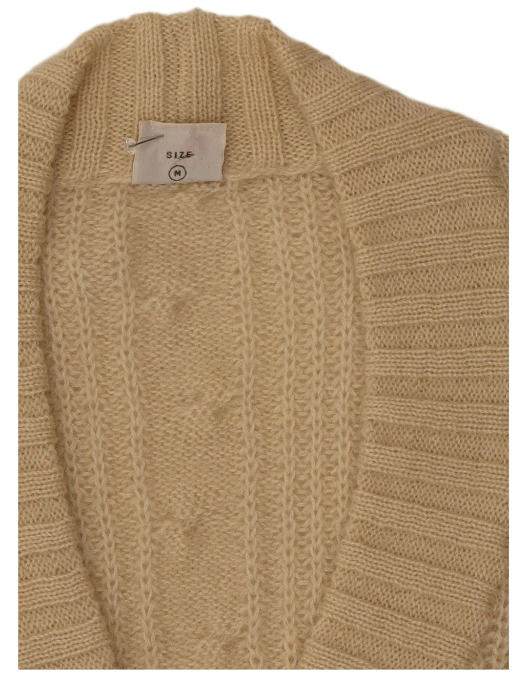 Suéter cardigã masculino Belfe médio off white