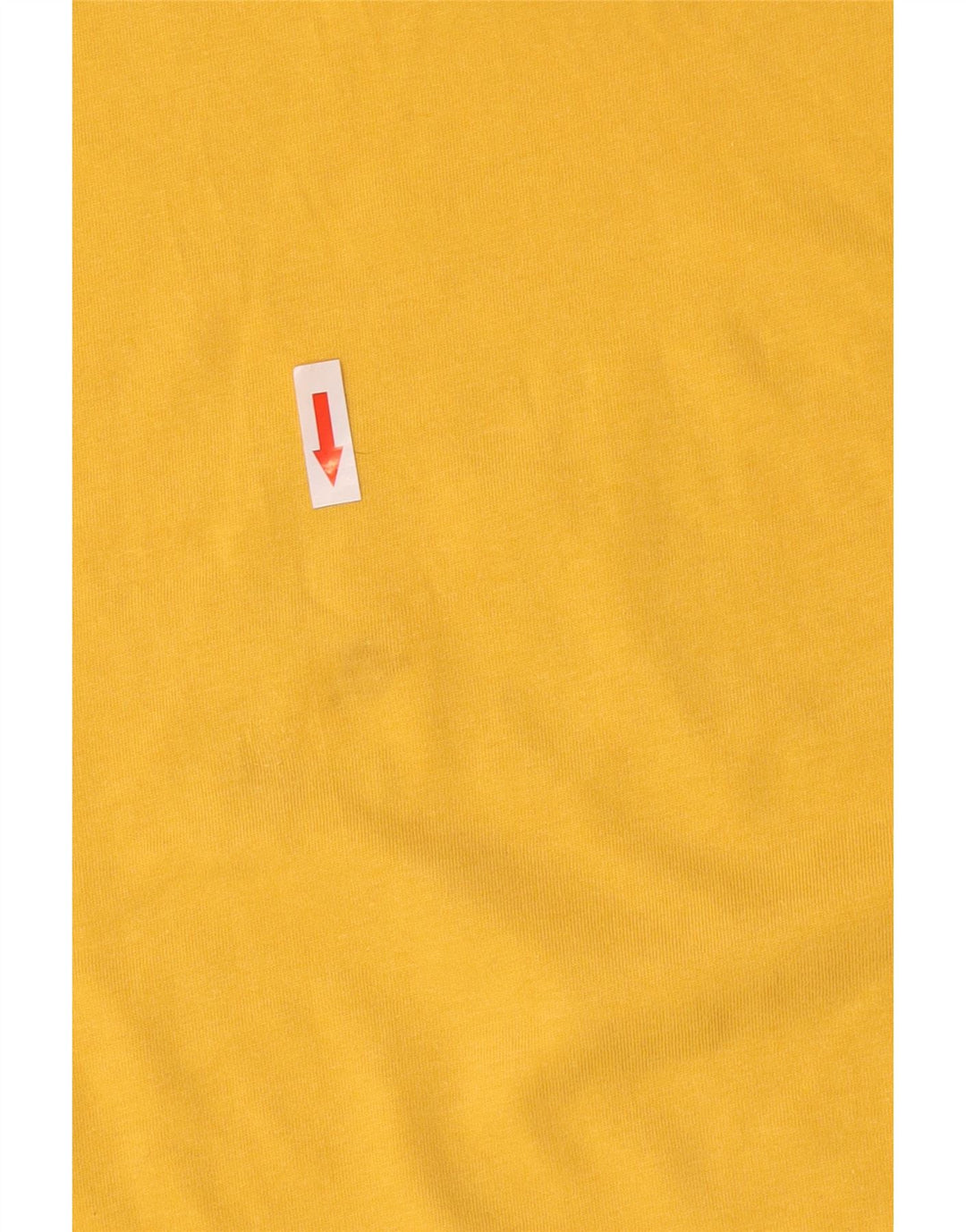 Camiseta feminina Levi's Crop Graphic UK 14 algodão amarelo médio
