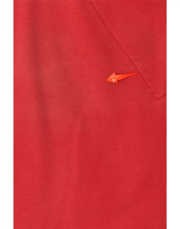 LAMBRETTA Jaqueta masculina de agasalho 2XL algodão vermelho