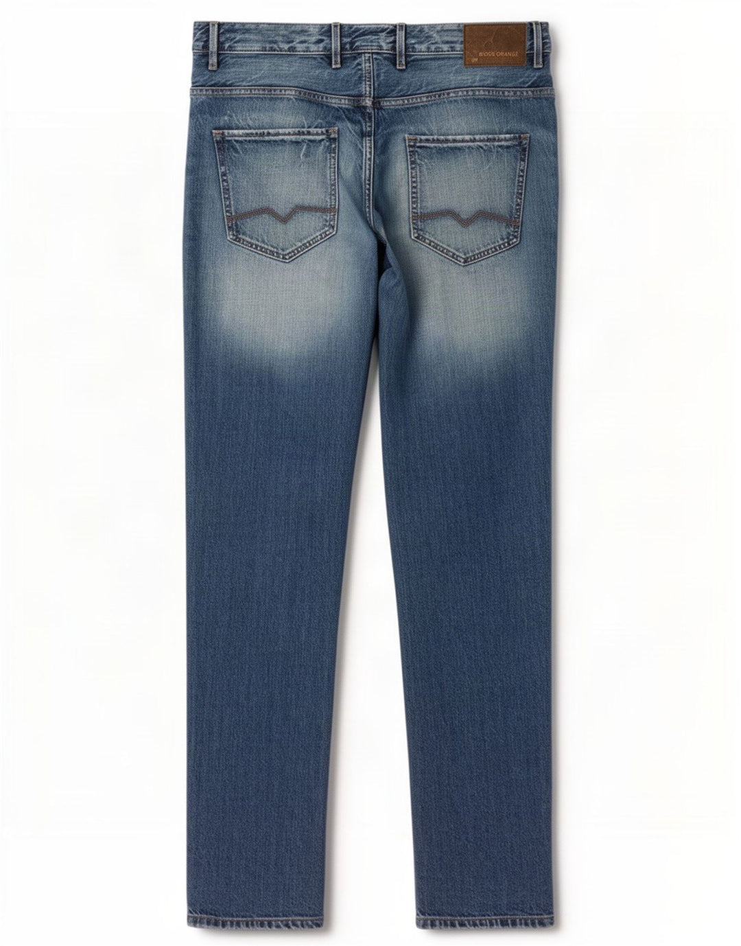 Hugo Boss Masculino Slim Jeans W33 L34 Azul Algodão