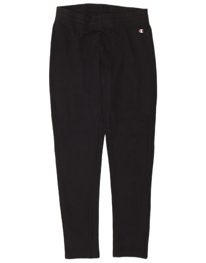 Calça de treino feminina Champion UK 12 algodão preto médio