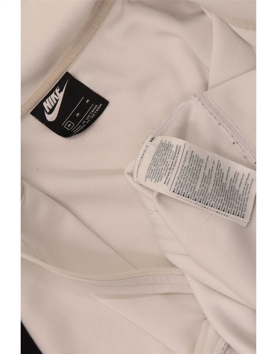 Jaqueta masculina Nike Graphic Tracksuit Top Médio Branco Colorblock Poliéster