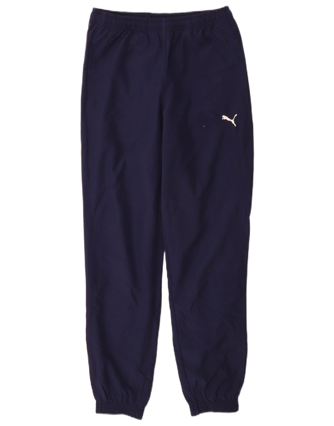 Calça de treino masculina Puma joggers pequeno poliéster azul marinho