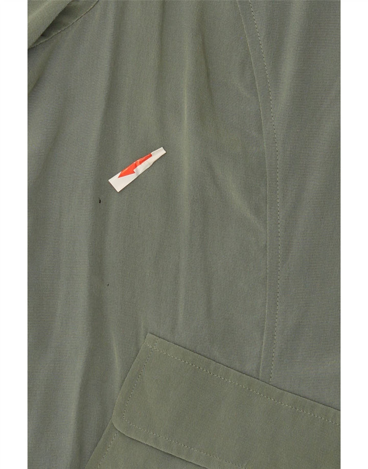 blusa feminina cherie IT 46 grande seda verde