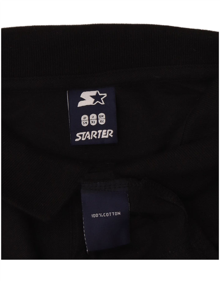Camisa polo masculina STARTER XL algodão preto