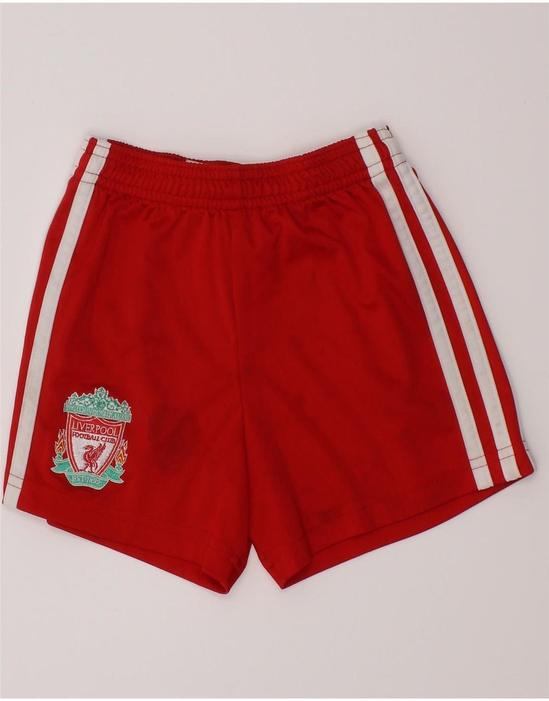 ADIDAS Garotos Liverpool Sport Shorts 2-3 Anos Poliéster Vermelho