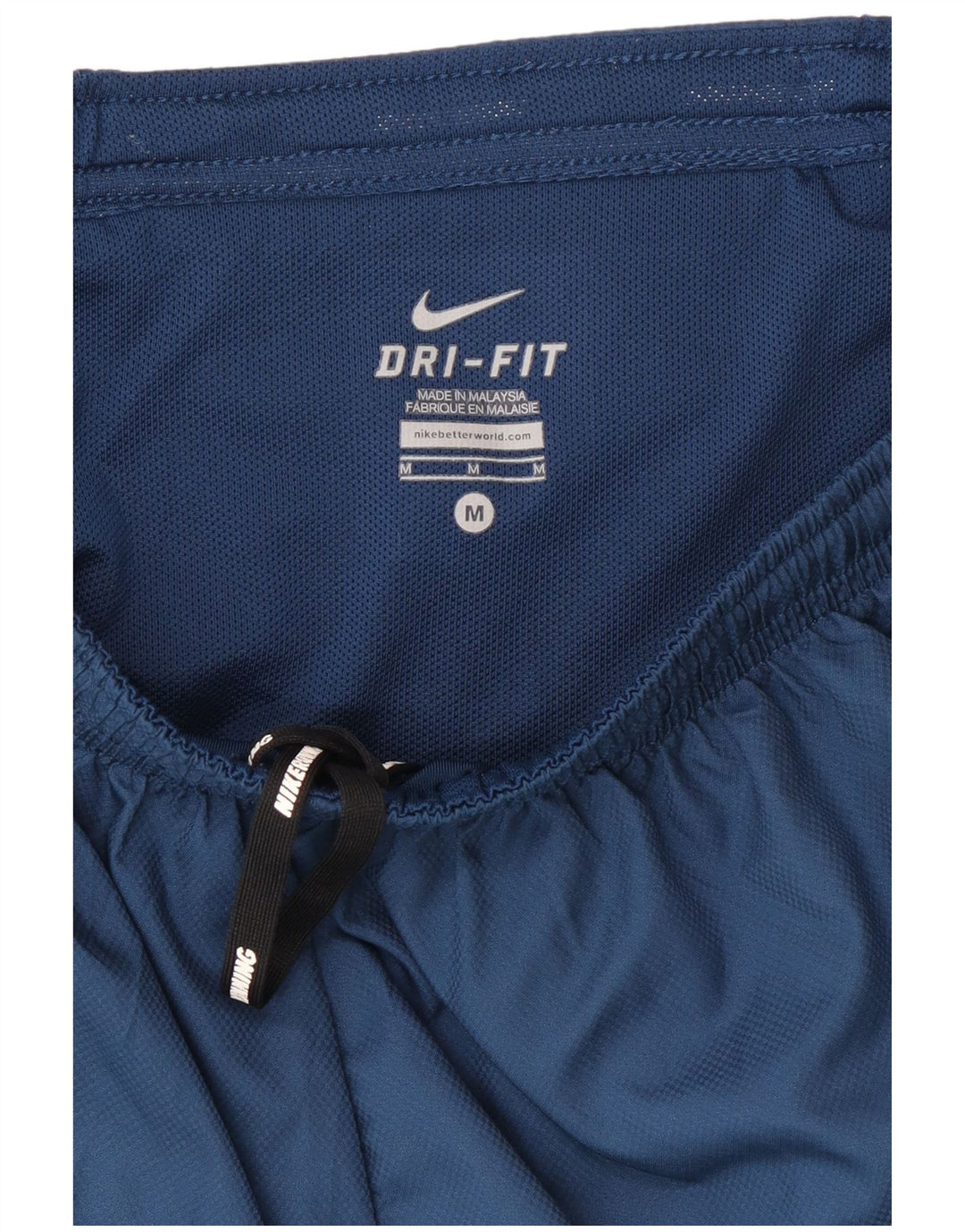 Shorts esportivos masculinos Nike Regular Fit médio azul colorblock poliéster esportivo