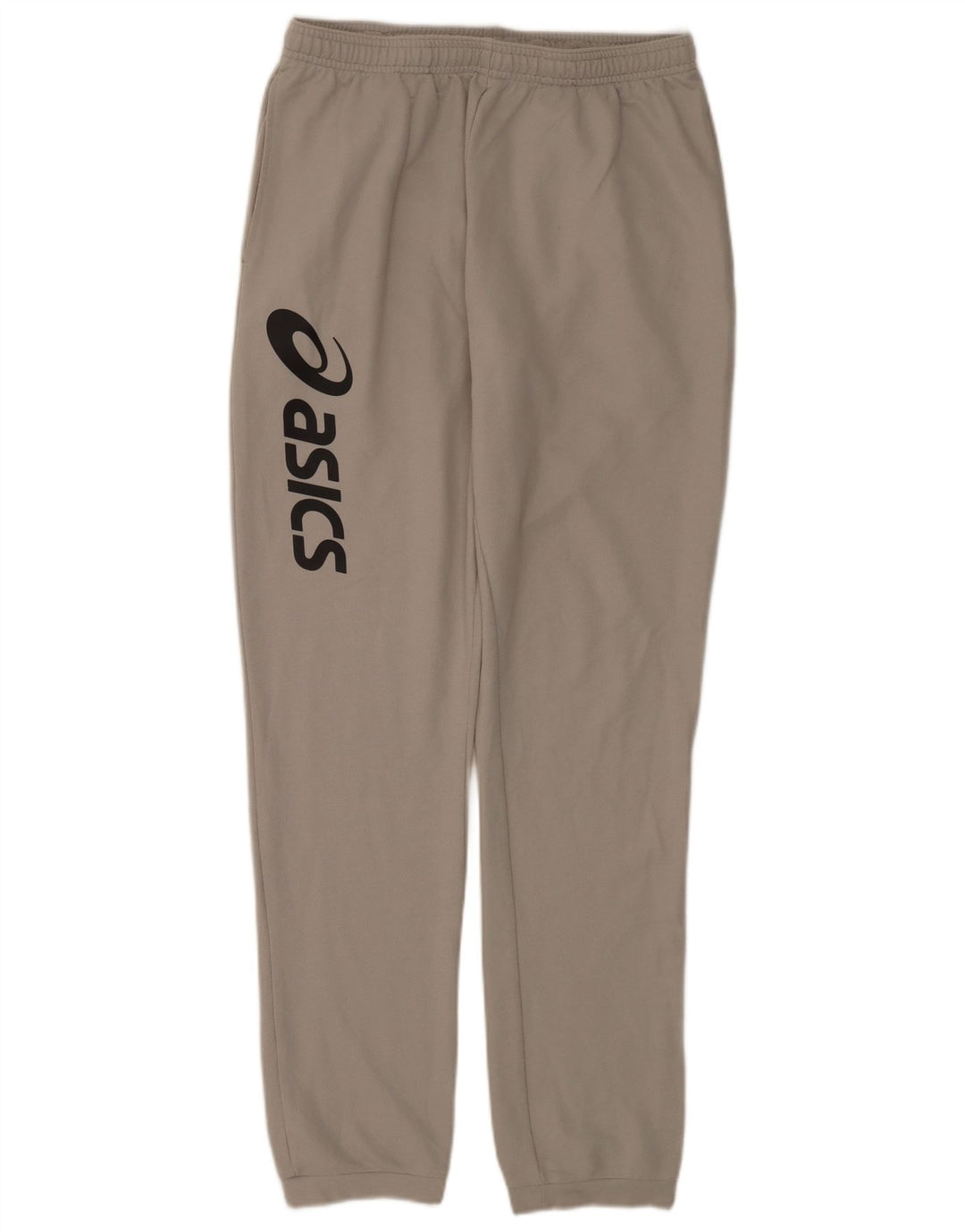 Asics Mens Graphic Tracksuit Calças Joggers Grande Cinza Poliéster