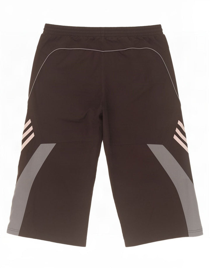 Adidas Mens Bermuda Sport Shorts UK 38 Médio Preto Colourblock Poliéster