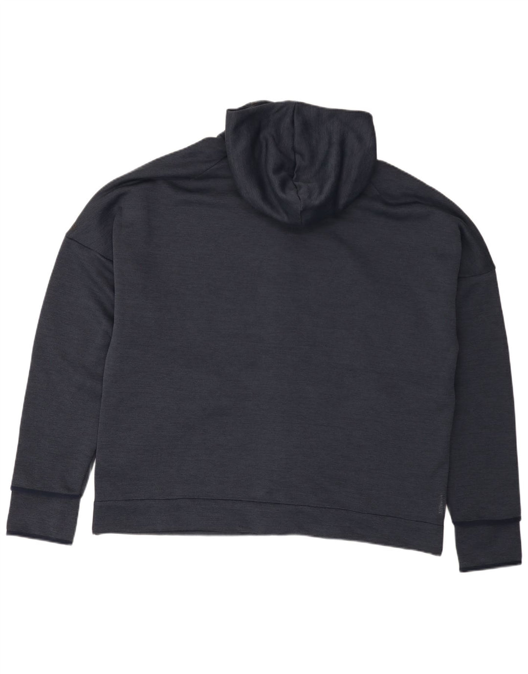 Adidas masculino zip moletom com capuz 2XL azul marinho poliéster