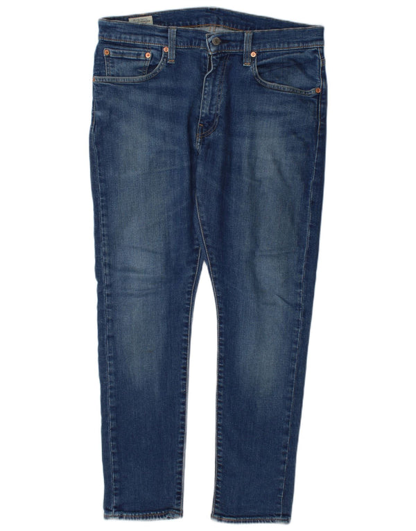 Levi's Masculino 519 Super Skinny Jeans W34 L30 Azul Algodão