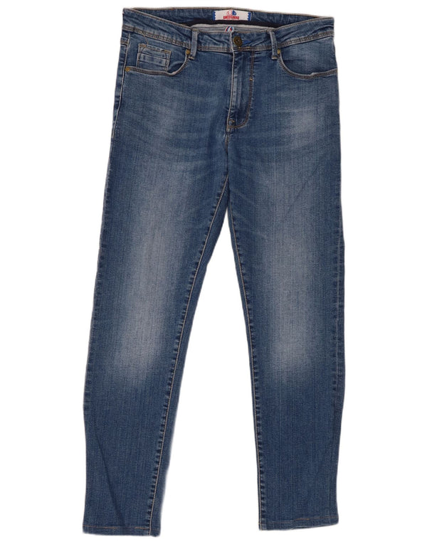 Americanino Mens Slim Jeans IT 46 Pequeno W30 L28 Azul Algodão