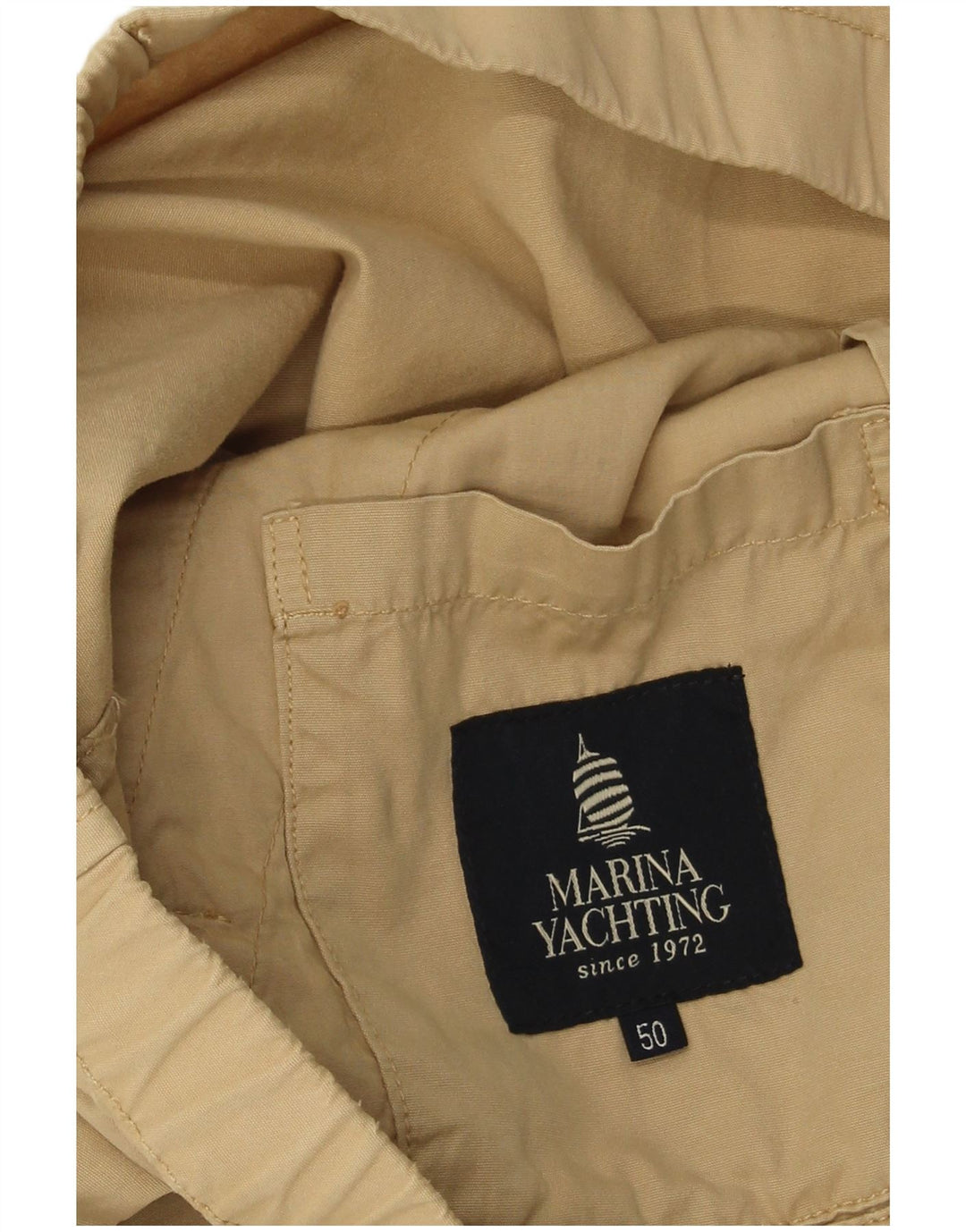 Jaqueta bomber masculina Marina Yachting IT 50 algodão bege grande