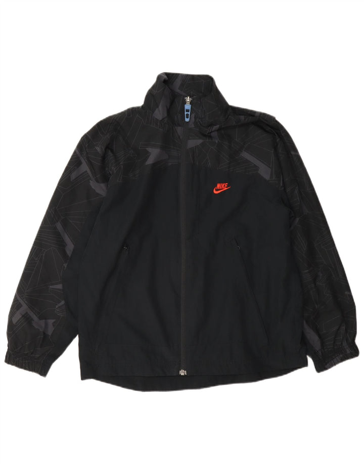 Jaqueta Nike Boys Tracksuit Top 10-11 Anos Médio Azul Marinho Geométrico