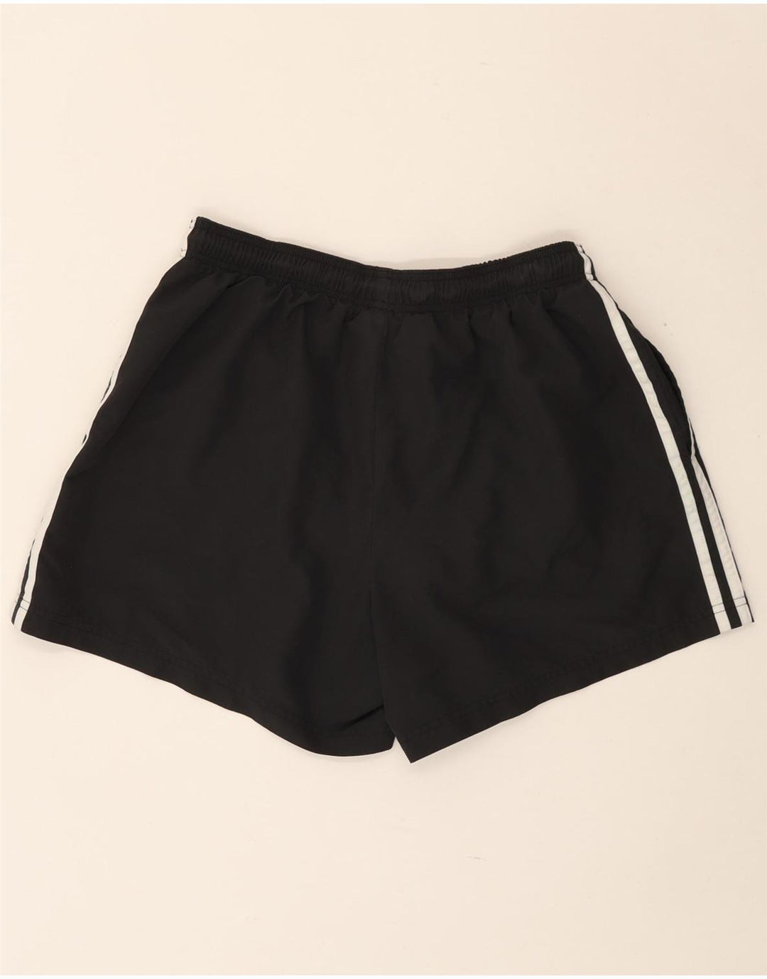 Shorts esportivos gráficos masculinos ADIDAS grande poliéster preto
