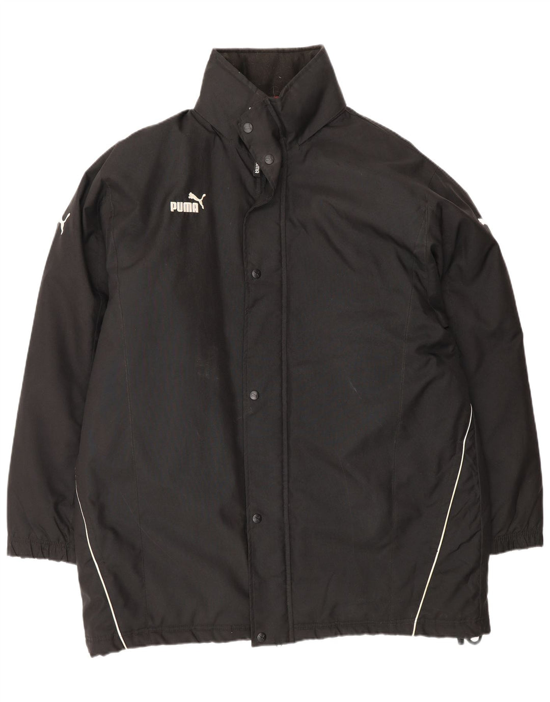 Casaco acolchoado masculino Puma UK 40 grande poliéster preto