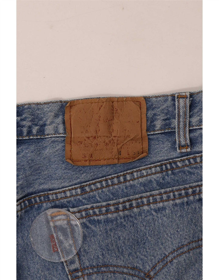 Calça jeans reta masculina Levi's W34 L30 azul