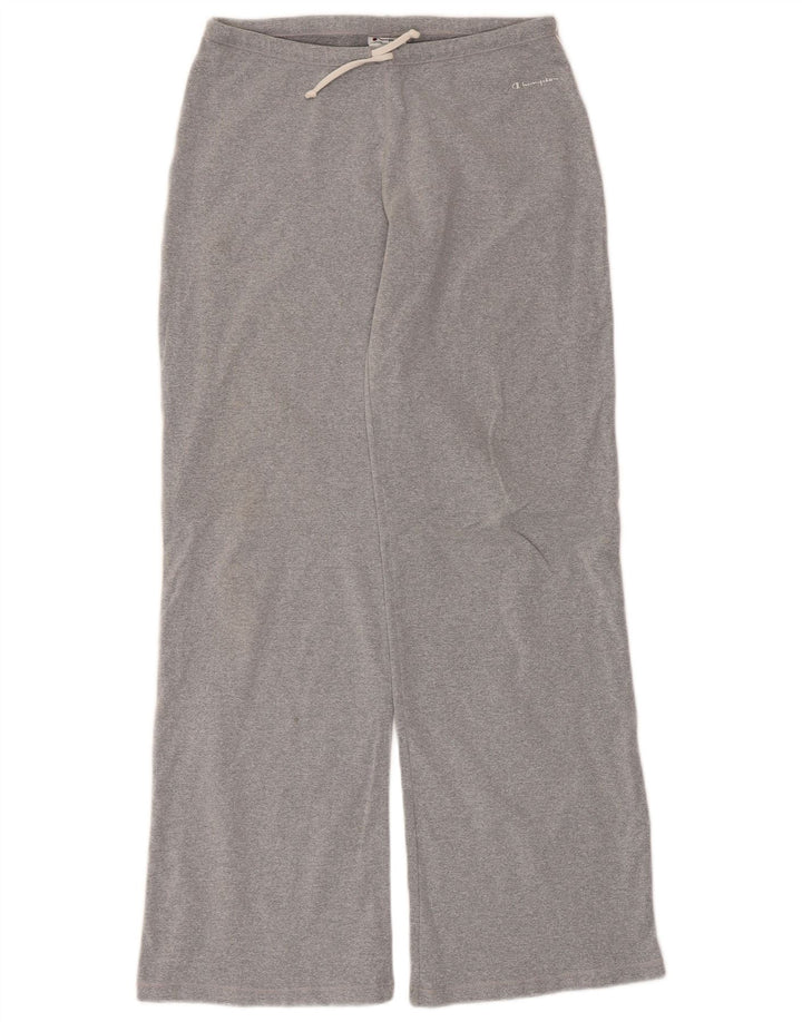 Calça de treino feminina Champion UK 16 grande poliamida cinza manchada