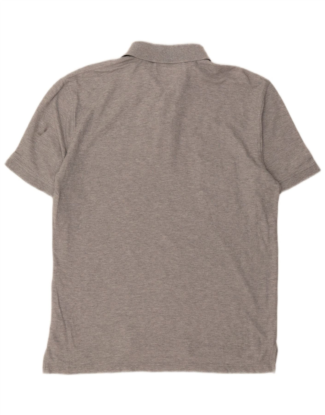 Camisa polo masculina TOMMY HILFIGER regular fit 2XL algodão cinza