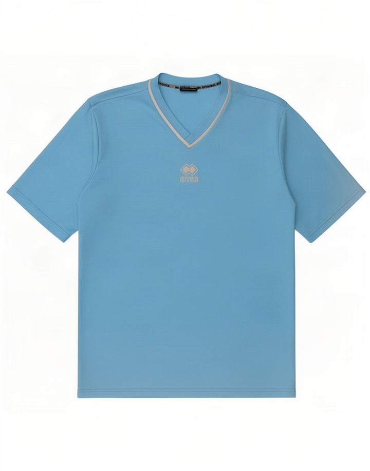 Camiseta masculina Errea Top XL azul poliéster