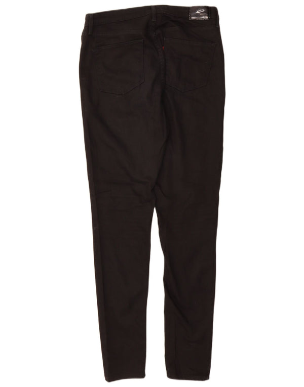 Jeans skinny de cintura alta feminino Levi's W31 L32 algodão preto