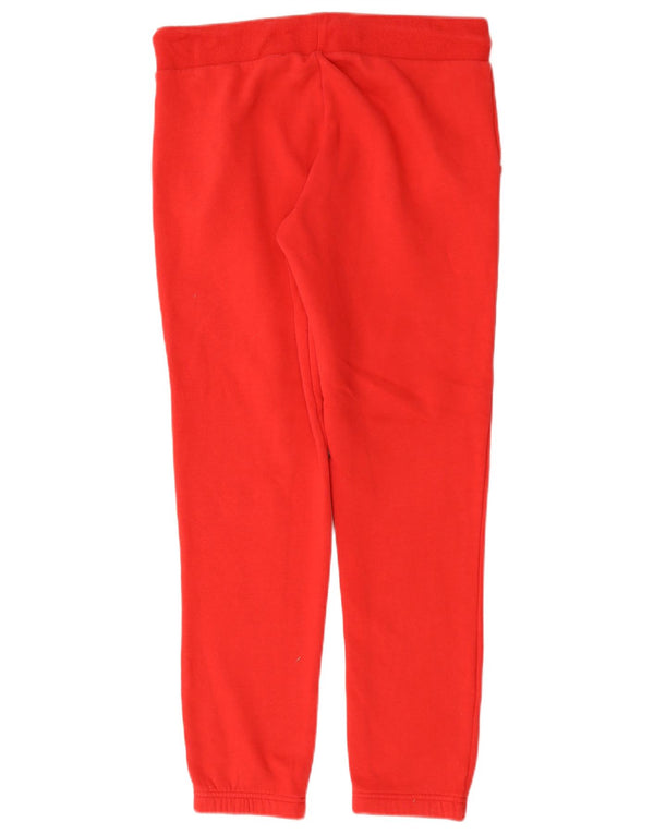 Calça de treino feminina Superdry Joggers UK 12 algodão vermelho médio
