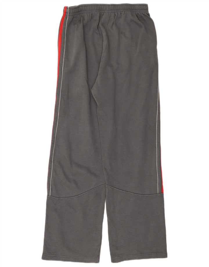 Calça de treino masculina CHAMPION grande cinza colorblock algodão