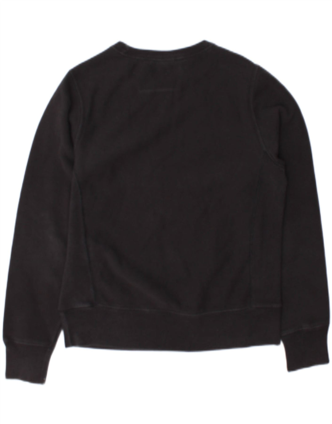 Champion feminino gráfico oversized moletom jumper UK 10 pequeno preto