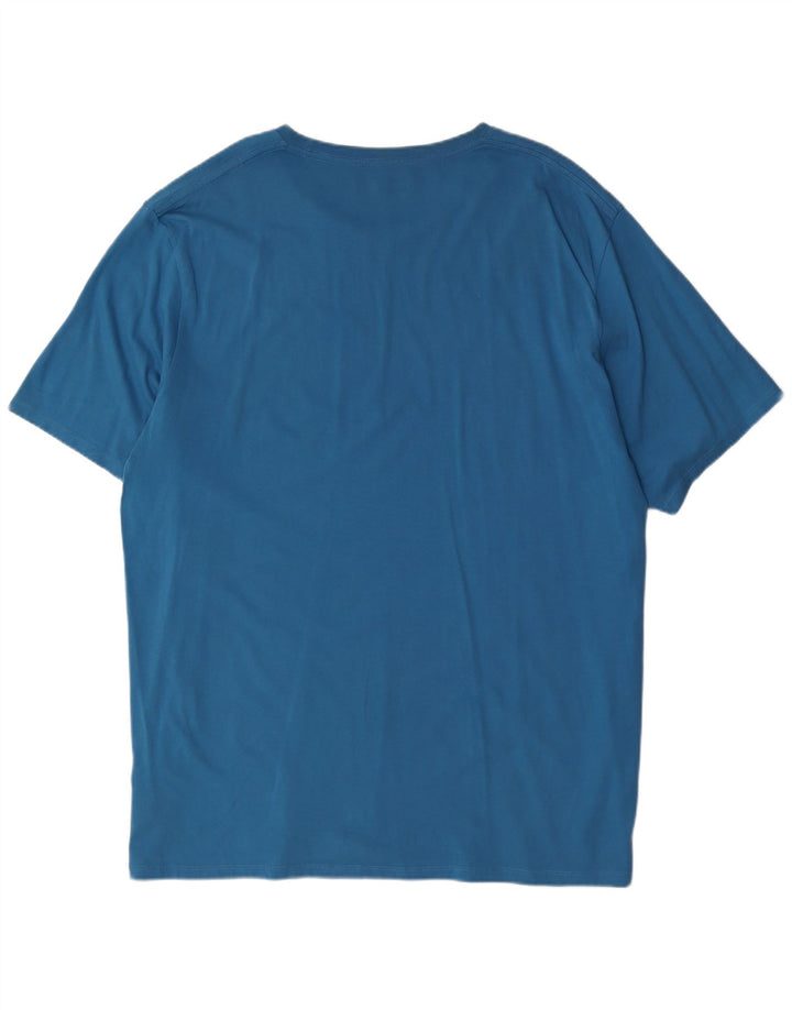 Camiseta masculina Wrangler Top 2XL algodão azul