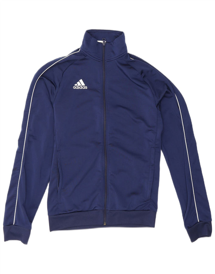 Adidas Mens Tracksuit Top Jacket XS Azul Marinho Poliéster
