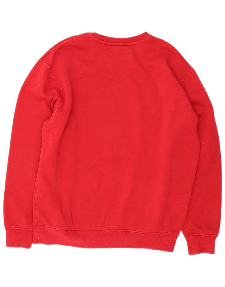 Jordan moletom masculino jumper médio algodão vermelho