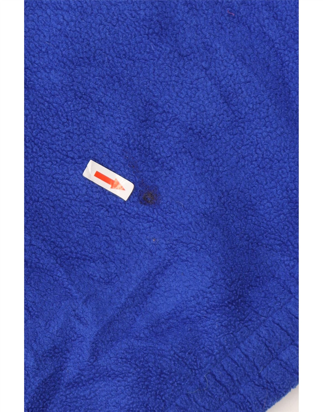 Fila Suéter de lã masculino com gola com botão IT 52 grande poliéster azul