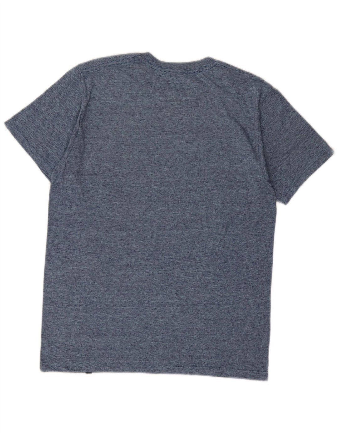 Camiseta gráfica masculina Hurley Top médio azul marinho manchado