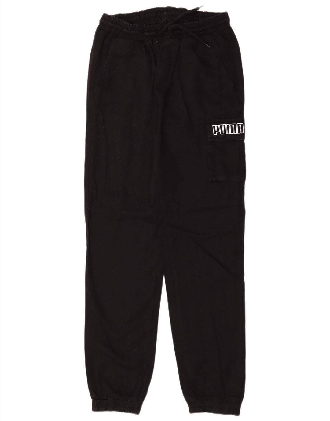 Calça esportiva masculina Puma Cargo Graphic Joggers médio preto algodão