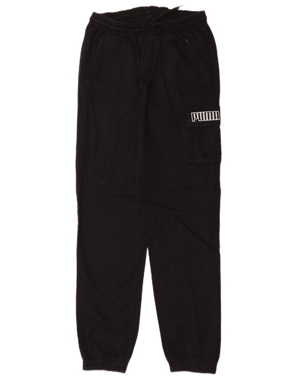 Calça esportiva masculina Puma Cargo Graphic Joggers médio preto algodão